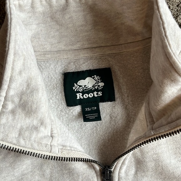 Roots relaxed 1/4 zip - Picture 2 of 3